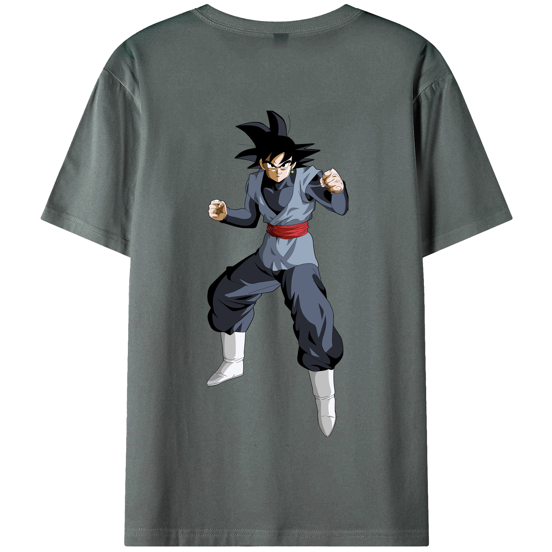 （画像用） ドラゴンボール ベジータ四世（Bejīta Yonsei）DRAGON BALL Vegeta IV 綿100％半袖Tシャツ（背面プリント）